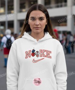 Spider Man Kiss Hello Kitty Valentine Embroidered Shirt (3)