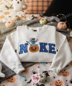 Stitch Halloween Pumpkin Black Cat Embroidered Hoodie, Spooky Ohana Experiment 626 Sweatshirt, Festive Disney Ghost Apparel, Gift for Him Her 1 Stitch Halloween Pumpkin Black Cat Embroidered Hoodie, Spooky Ohana Experiment 626 Sweatshirt, Festive Disney Ghost Apparel, Gift for Him Her (1)