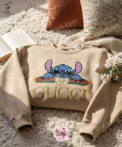 Stitch Luxury Fashion Logo Embroidered Hoodie, High End Designer Experiment 626 Sweatshirt, Streetwear Chic Embroidery Apparel, Gift for Him Her (3)