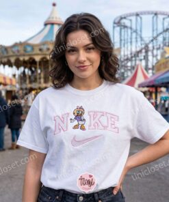 Daisy Duck Farmer Embroidered Shirt, Disney Characters Embroidered Hoodie, Best Gift Ideas 2 Daisy Duck Farmer Embroidered Shirt, Disney Characters Embroidered Hoodie, Best Gift Ideas (1)