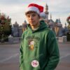 Donald Duck Christmas Lights Disneyland Est 1955 Sweatshirt, Vintage Disney Holiday Crewneck, Festive Theme Park Shirt, Gift for Him Her