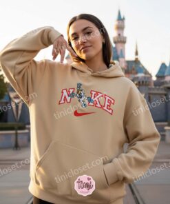 Donald Duck Sporty Embroidered T shirt, Retro Disney Character Shirt, Vintage Style Cartoon Apparel, Birthday Gift for Him (1)