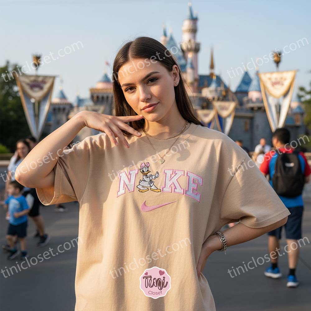 Daisy Duck Martial Arts Embroidered Sweatshirt, Retro Disney Character Shirt, Vintage Style Cartoon Apparel, Birthday Gift for Her Daisy Duck Martial Arts Embroidered Sweatshirt, Retro Disney Character Shirt, Vintage Style Cartoon Apparel, Birthday Gift for Her