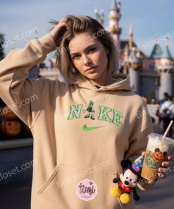 Daisy Duck St. Patrick's Day Embroidered T shirt, Retro Disney Character Shirt, Vintage Style Cartoon Apparel, Holiday Gift for Him Her (3)