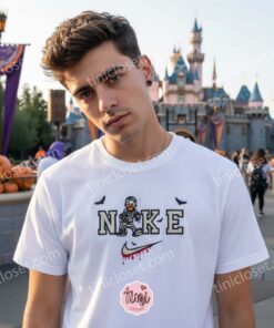 Donald Duck Mummy Halloween Embroidered T shirt, Retro Disney Character Shirt, Vintage Style Cartoon Apparel, Holiday Gift for Him Her (2)