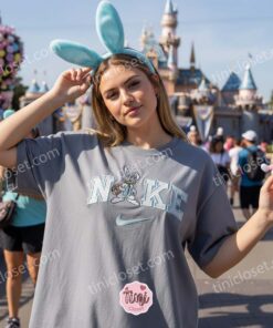 Easter Donald Duck Bunny Ears Embroidered Sweatshirt, Retro Disney Holiday Hoodie, Festive Spring Character Crewneck, Holiday Gift for Him Her (2)