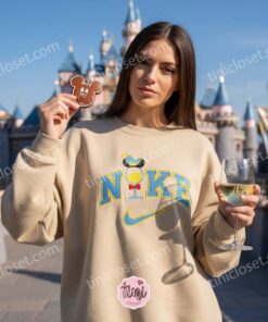 Mickey Mouse Wine Embroidered T shirt, Vintage Disney Character Shirt, Retro Sporty Cartoon Apparel, Birthday Gift for Him Her. (3)