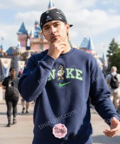 Daisy Duck Pirate Embroidered Shirt, Disney Character Embroidered Hoodie, Custom Nike Inspired Sportswear Hoodie, Funny Duck Embroidered Crewneck 1 Daisy Duck Pirate Embroidered Shirt, Disney Character Embroidered Hoodie, Custom Nike Inspired Sportswear Hoodie, Funny Duck Embroidered Crewneck (2)