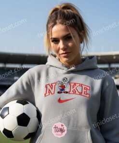 Daisy Duck Soccer Embroidered Sweatshirt, Disney Character Sports Apparel, Custom Nike Inspired Soccer Girl Hoodie, Cute Cartoon Sports Crewneck 1 Daisy Duck Soccer Embroidered Sweatshirt, Disney Character Sports Apparel, Custom Nike Inspired Soccer Girl Hoodie, Cute Cartoon Sports Crewneck (2)