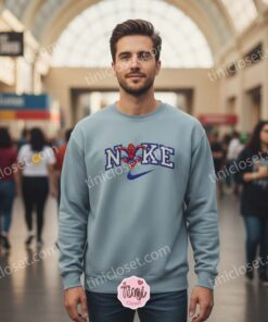 Custom Spider Man Embroidered Hoodie, Superhero Sweatshirt, Custom Comic Hero T Shirt, Gift for Marvel Fans (3)