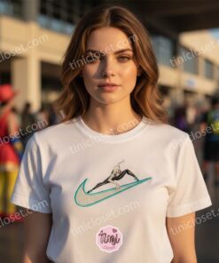 Embroidered Spider Verse Sweatshirt, Gwen Stacy Custom Swoosh Crewneck Hoodie, Custom Ghost Spider Embroidered Tee (3)