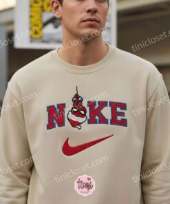 Embroidered Spider Man Christmas Sweatshirt, Superhero Santa Hat Hoodie, Festive Superhero Embroidered Shirt (1)