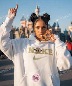 Pluto Dog Puppy Embroidered Hoodie, Retro Disney Character Sweatshirt, Vintage Style Cartoon Apparel, Birthday Gift for Him Her (1)