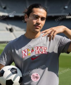 Vintage Donald Duck Soccer Shirt, Disney Sports Apparel for Fans, Retro Nike Style Goofy Embroidered Hoodie, Custom Disney Characters Birthday Gift (2)