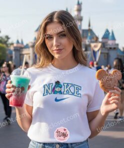 Cute Eeyore Embroidered Sweatshirt, Disney Character Brand Logo Inspired Crewneck, Custom Pooh Bear Apparel for Fans, Retro Cartoon Luxury Style Pullover (1)