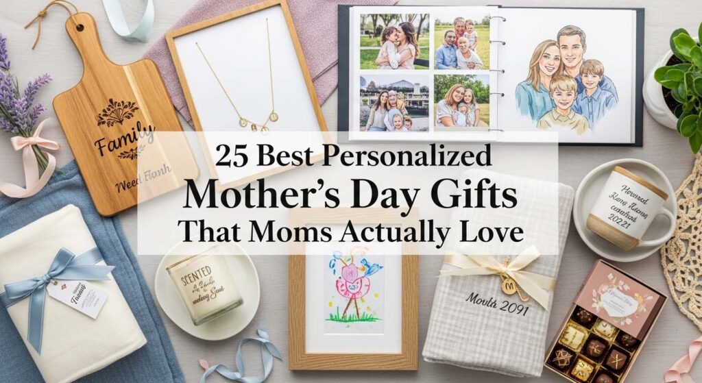 25 Best Personalized Mother’s Day Gifts 2026 That Moms Actually Love