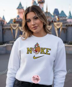 Embroidered Donald Duck Christmas Sweatshirt, Retro Holiday Cartoon Crewneck, Funny Santa Sack Graphic, Boyfriend Hoodie Gift 1 Embroidered Donald Duck Christmas Sweatshirt, Retro Holiday Cartoon Crewneck, Funny Santa Sack Graphic, Boyfriend Hoodie Gift (1)