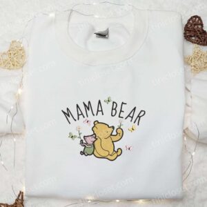 Mama Bear Winnie The Pooh And Piglet Embroidered Shirt Mothers Day Embroidered Hoodie Best Gift For Mom 1 1 Mama Bear Winnie The Pooh And Piglet Embroidered Shirt Mothers Day Embroidered Hoodie Best Gift For Mom 1 1