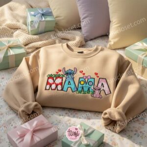 Stitch and Angel Mama Embroidered Sweatshirt Cute Matching Mothers Day Crewneck Disney Mom and Daughter Gift 3 768x768 Stitch and Angel Mama Embroidered Sweatshirt Cute Matching Mothers Day Crewneck Disney Mom and Daughter Gift 3 768x768