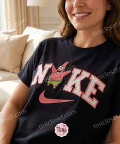 Custom Patrick Star Embroidered Sweatshirt, Cute SpongeBob SquarePants Embroidered T-shirt, Connection Couple Shirts 2 Custom Patrick Star Embroidered Sweatshirt, Cute SpongeBob SquarePants Embroidered T shirt, Connection Couple Shirts (3)