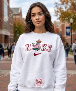 Patrick Star With A Hammer Embroidered Sweatshirt, SpongeBob SquarePan (5)