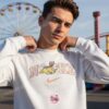 Funny Patrick Star Embroidered Sweatshirt and Hoodie, Where’s The Leak Ma’am Cartoon T-shirt, Bestie Matching Shirts