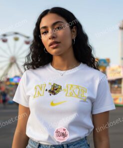 Funny SpongeBob Embroidered Sweatshirt and T shirt, Cartoon Embroidered Crewneck, Boyfriend Hoodie Gift (2)