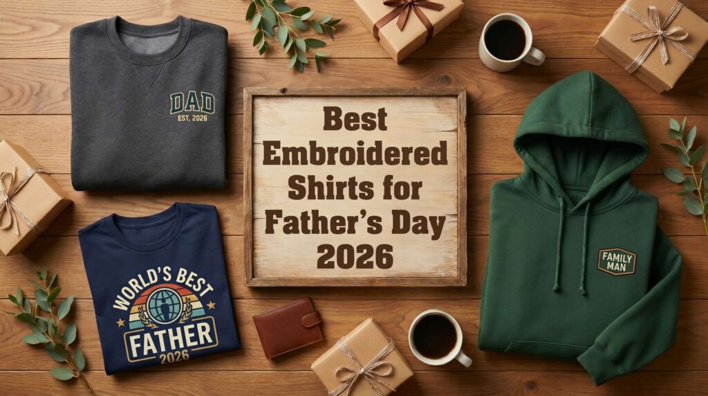 Best Embroidered Shirts for Father's Day 2026