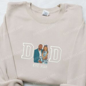 Dad And Daughter Fathers Day Embroidered Shirt 1