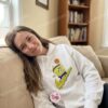 SpongeBob Basketball Cartoon Embroidered Sweatshirt, SpongeBob SquarePants Hoodie, Bestie Matching Shirts