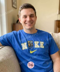 Funny Skeleton SpongeBob Mashup Embroidered Sweatshirt, Edgy Nostalgic Cartoon T shirt, Boyfriend Hoodie Gift (1)