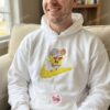SpongeBob Hoops Embroidered Sweatshirt, Basketball Streetwear Hoodie, 1st Anniversary Gift For Boyfriend