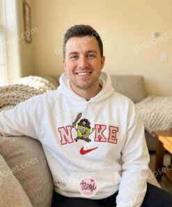 Funny Pirate SpongeBob Embroidered Sweatshirt, Nostalgic Cartoon T shirt, Long Distance Relationship Gift (3)