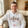 Funny SpongeBob Bunny Embroidered Sweatshirt, Nostalgic Y2K Pullover, Cozy Gifts For Girlfriend and Boyfriend
