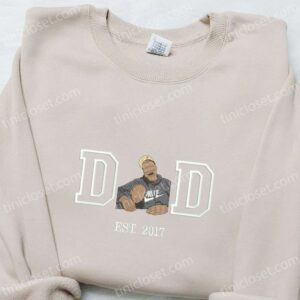 Dad And Daughter Fathers Day Embroidered Shirt 2 1