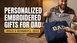 Personalized Embroidered Gifts for Dad Unique & Meaningful Ideas