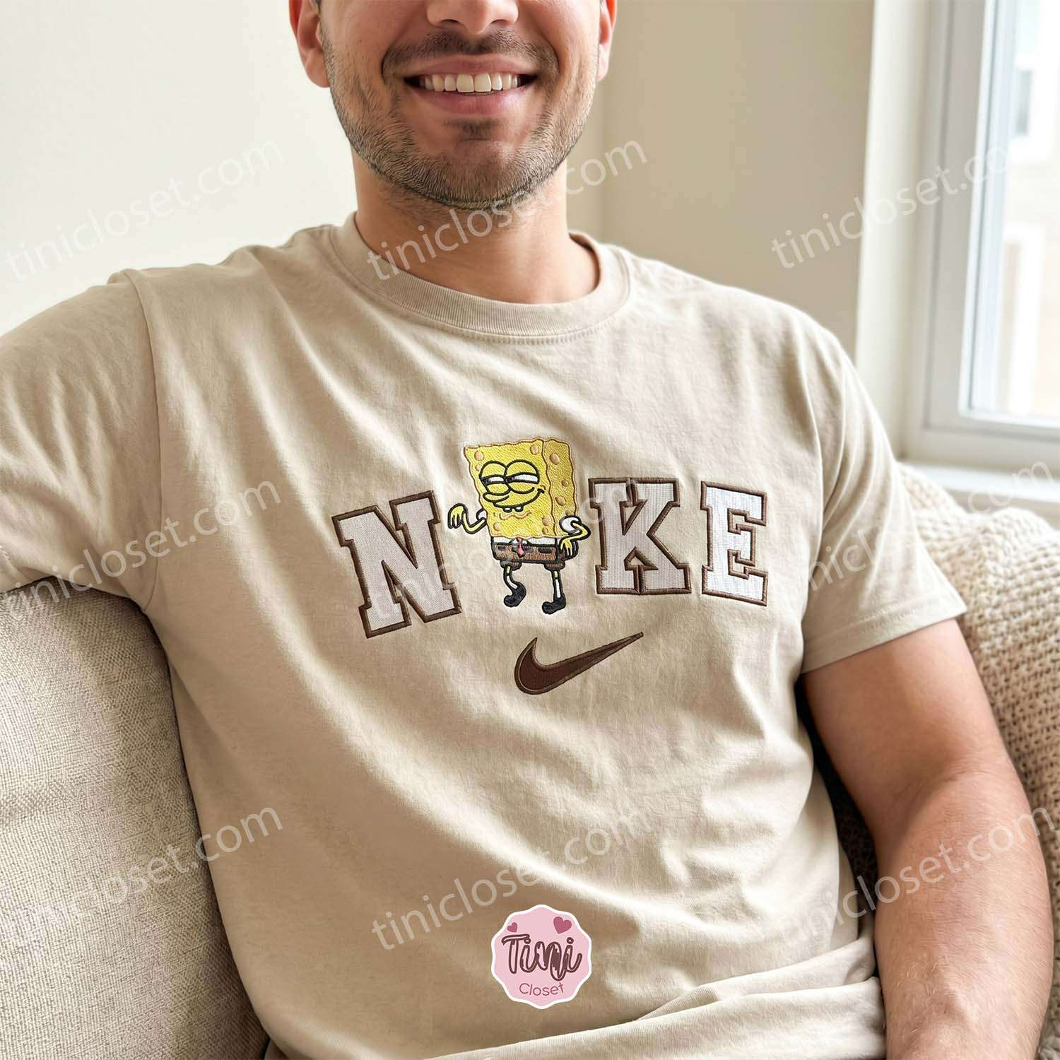 Funny Smug SpongeBob Cartoon Embroidered Sweatshirt, Nostalgic Meme T-shirt, Perfect Boyfriend Hoodie Gift Funny Smug SpongeBob Cartoon Embroidered Sweatshirt, Nostalgic Meme T-shirt, Perfect Boyfriend Hoodie Gift