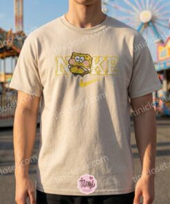 Chubby SpongeBob Cartoon Embroidered Sweatshirt, Matching Couple Hoodie,
