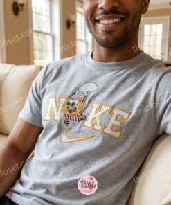 SpongeBob with Pillow Embroidered Sweatshirt, SpongeBob SquarePants Embroidered Hoodie, Galentine (3)