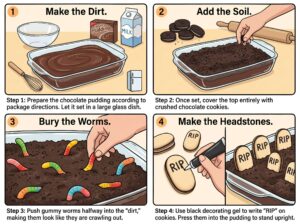 Dirt and Worms Chocolate Graveyard Dirt and Worms Chocolate Graveyard