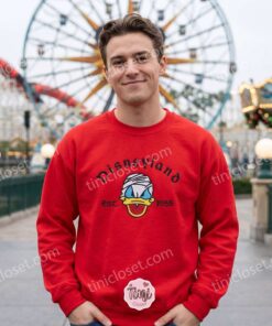 Disneyland Donald Halloween Est. 1955 Embroidered Sweatshirt, Halloween Embroidered Hoodie, Best Gift for Boyfriend 2 Disneyland Donald Halloween Est. 1955 Embroidered Sweatshirt, Halloween Embroidered Hoodie, Best Gift for Boyfriend (3)
