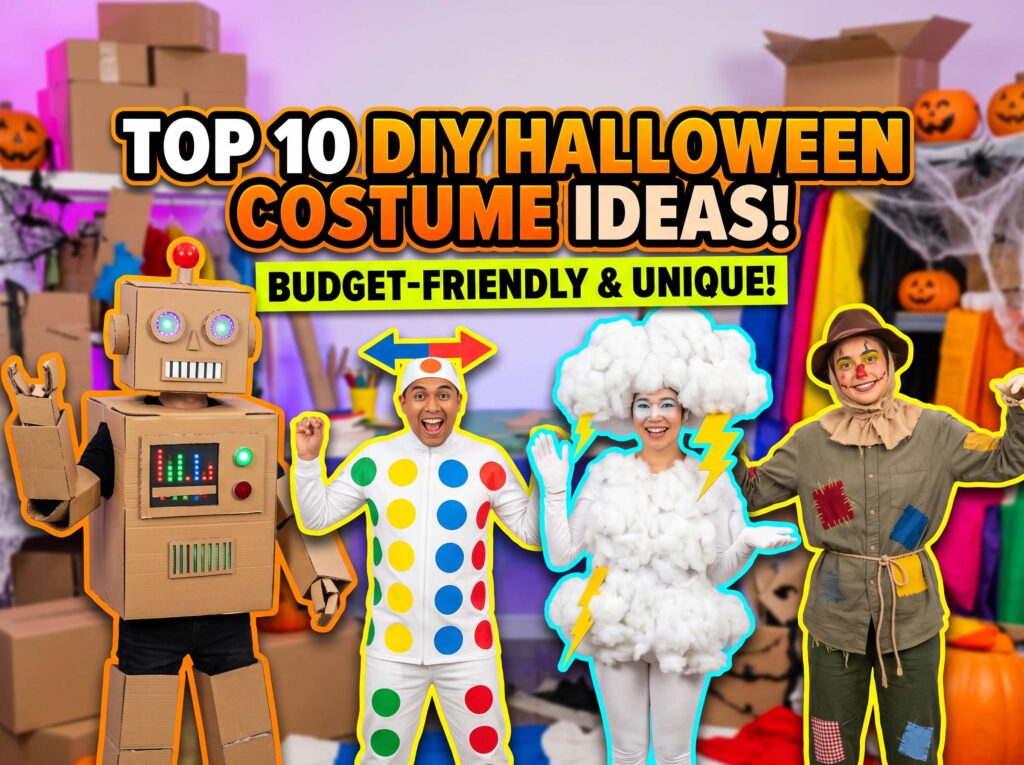 Top 10 DIY Halloween Costume Ideas That Are Both Budget-Friendly and Unique 1 Top 10 DIY Halloween Costume Ideas That Are Both Budget Friendly and Unique