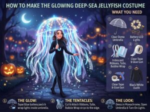 The Glowing Deep Sea Jellyfish The Glowing Deep Sea Jellyfish