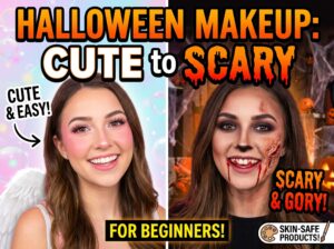 The Ultimate Beginner’s Halloween Makeup Tutorial From 'Cute' to Scary