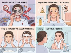 Post Halloween – The Safe Way to Remove Heavy Makeup Post Halloween – The Safe Way to Remove Heavy Makeup