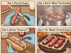 Severed Finger Hot Dogs