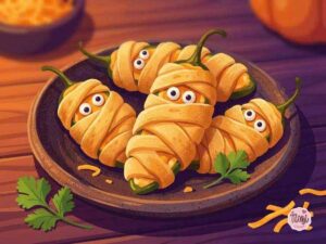 Mummy Jalapeño Poppers
