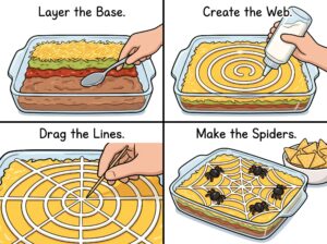 Spiderweb Seven Layer Dip