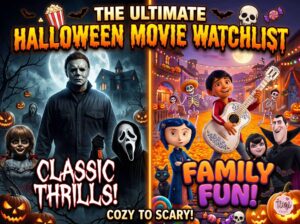 The Ultimate Halloween Movie Watchlist From Cozy Family Animation to Classic Thrills