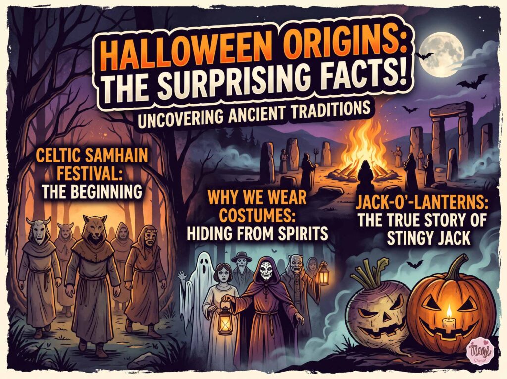 Surprising Facts About the Origins of Halloween and the Tradition of Trick-or-Treating 1 Surprising Facts About the Origins of Halloween and the Tradition of Trick or Treating
